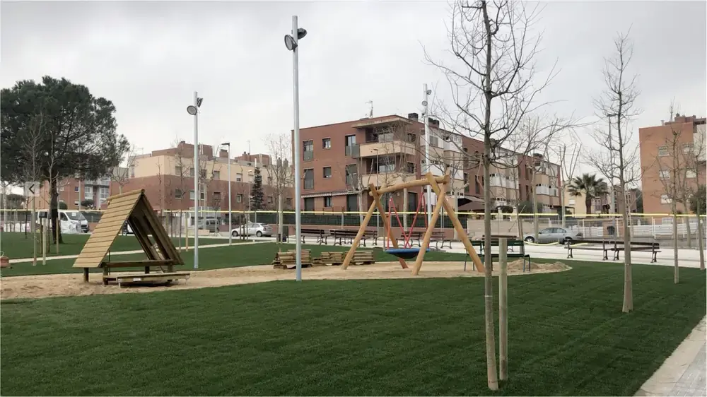 Pradera natural mantenida con base y riego bien resueltos