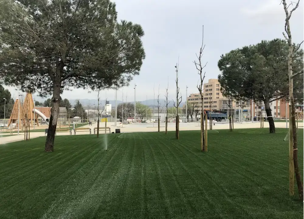 Resultado del parque exterior ejecutado en Parets del Vallès