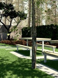 diseño 3D jardines Barcelona