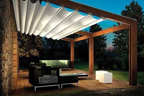 pergola jardin barcelona